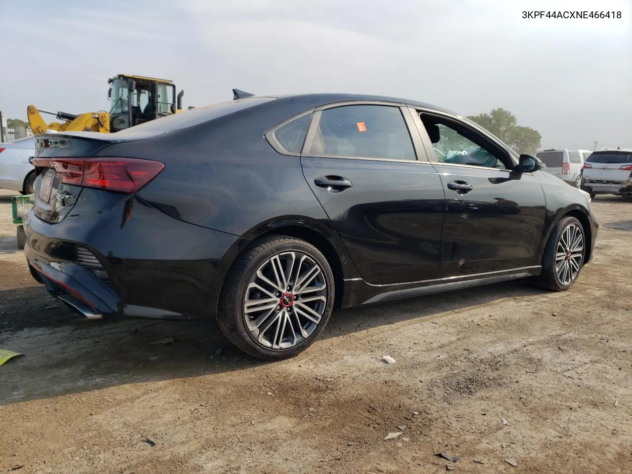 2022 Kia Forte Gt VIN: 3KPF44ACXNE466418 Lot: 69327694