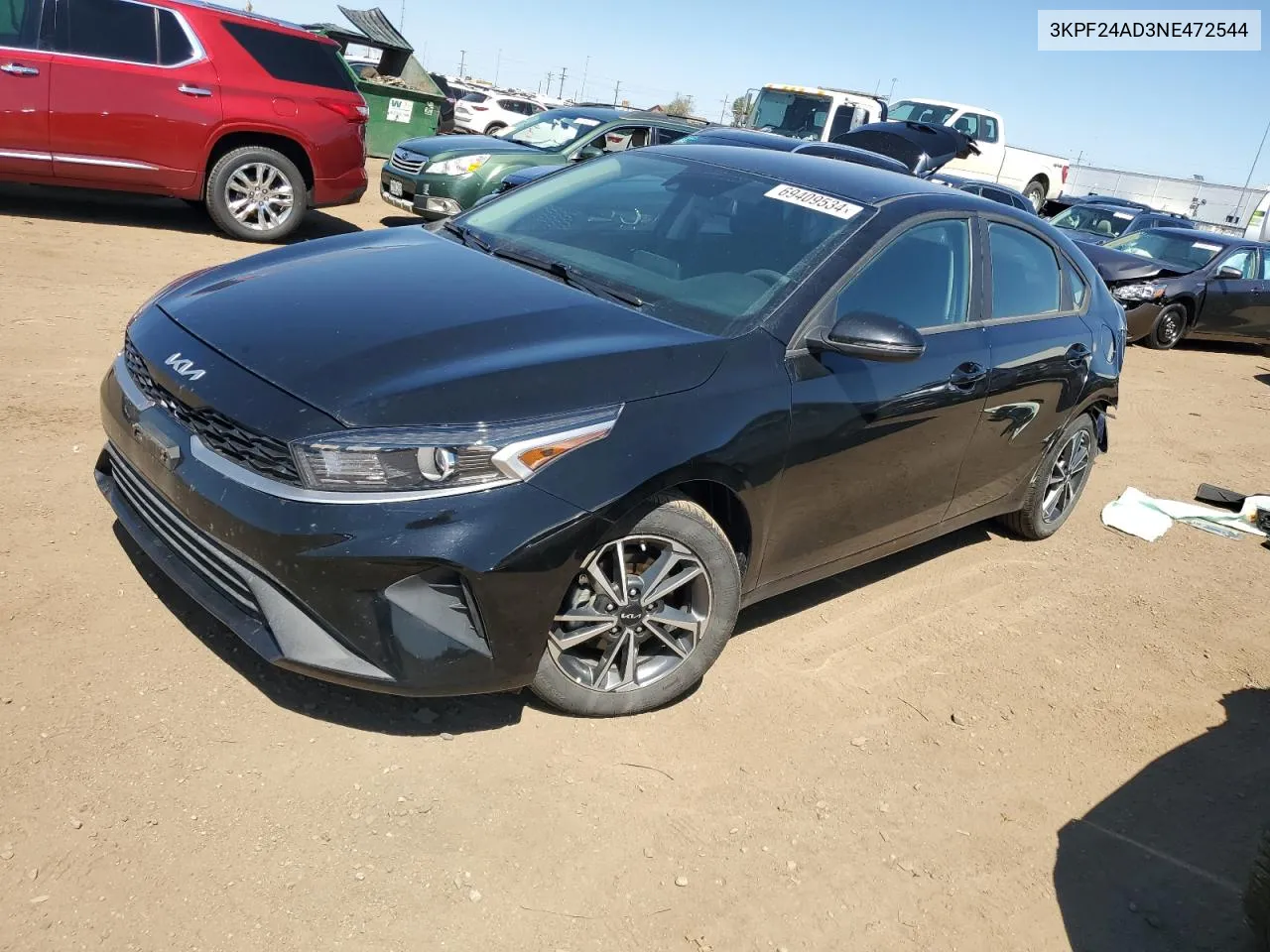 3KPF24AD3NE472544 2022 Kia Forte Fe