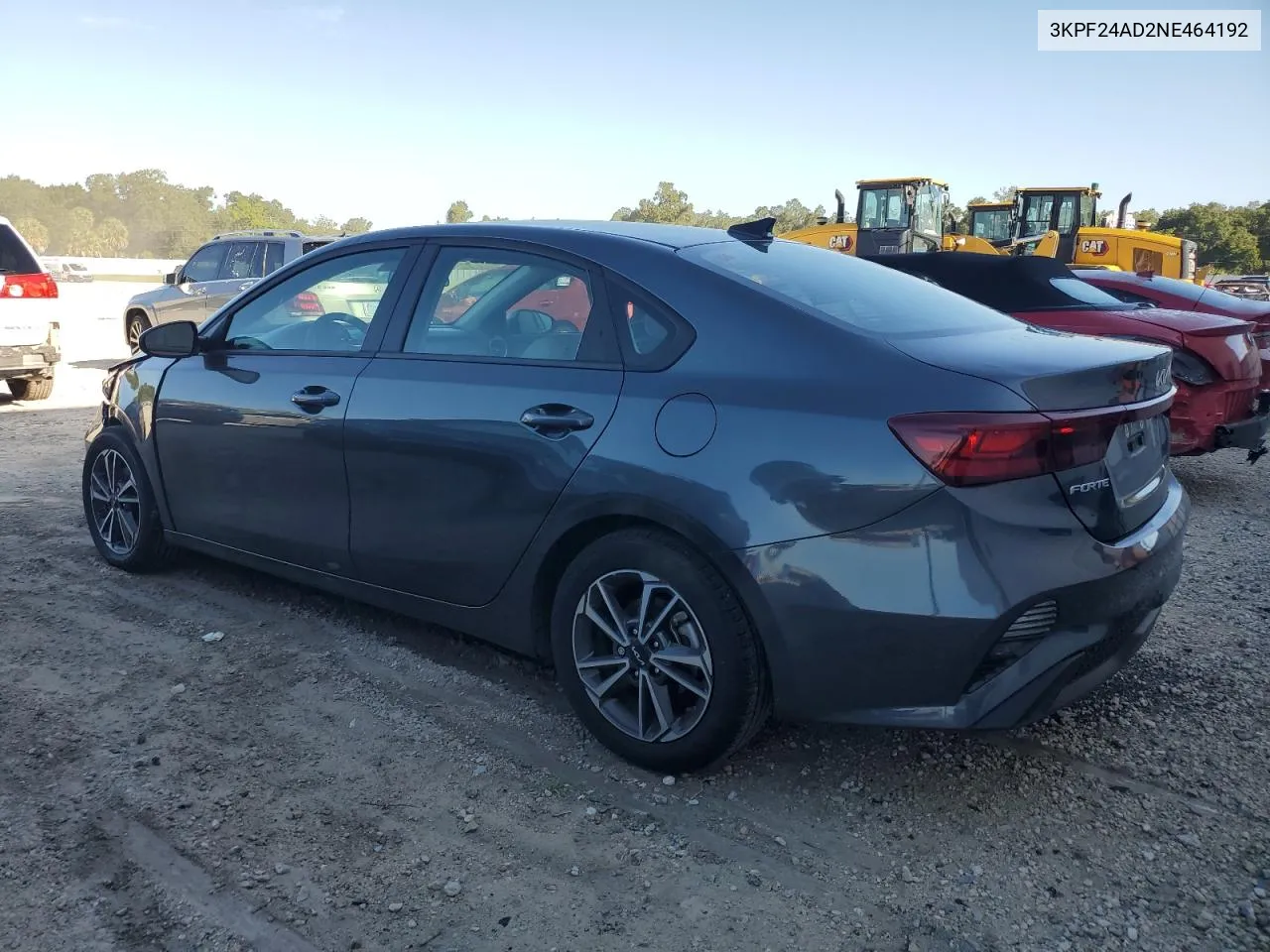 3KPF24AD2NE464192 2022 Kia Forte Fe