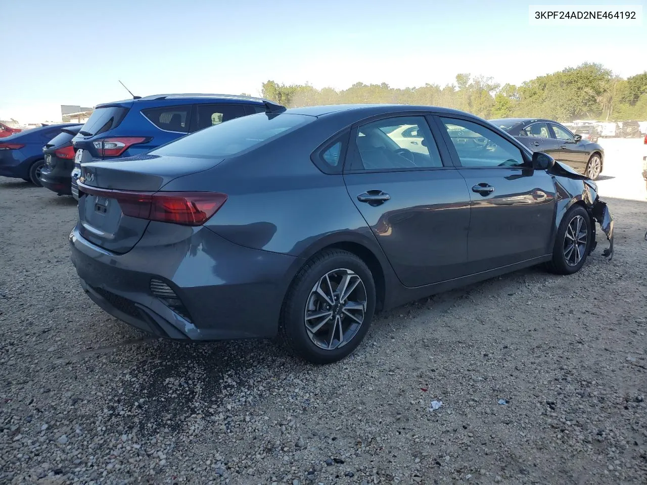 2022 Kia Forte Fe VIN: 3KPF24AD2NE464192 Lot: 69566534