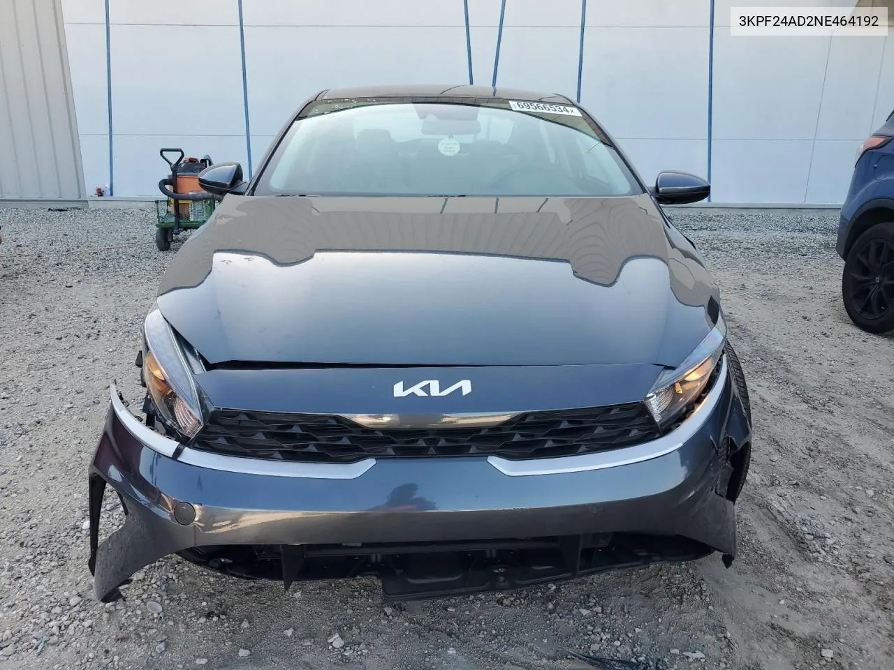 2022 Kia Forte Fe VIN: 3KPF24AD2NE464192 Lot: 69566534