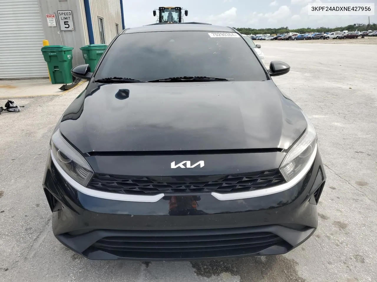 2022 Kia Forte Fe VIN: 3KPF24ADXNE427956 Lot: 70290364