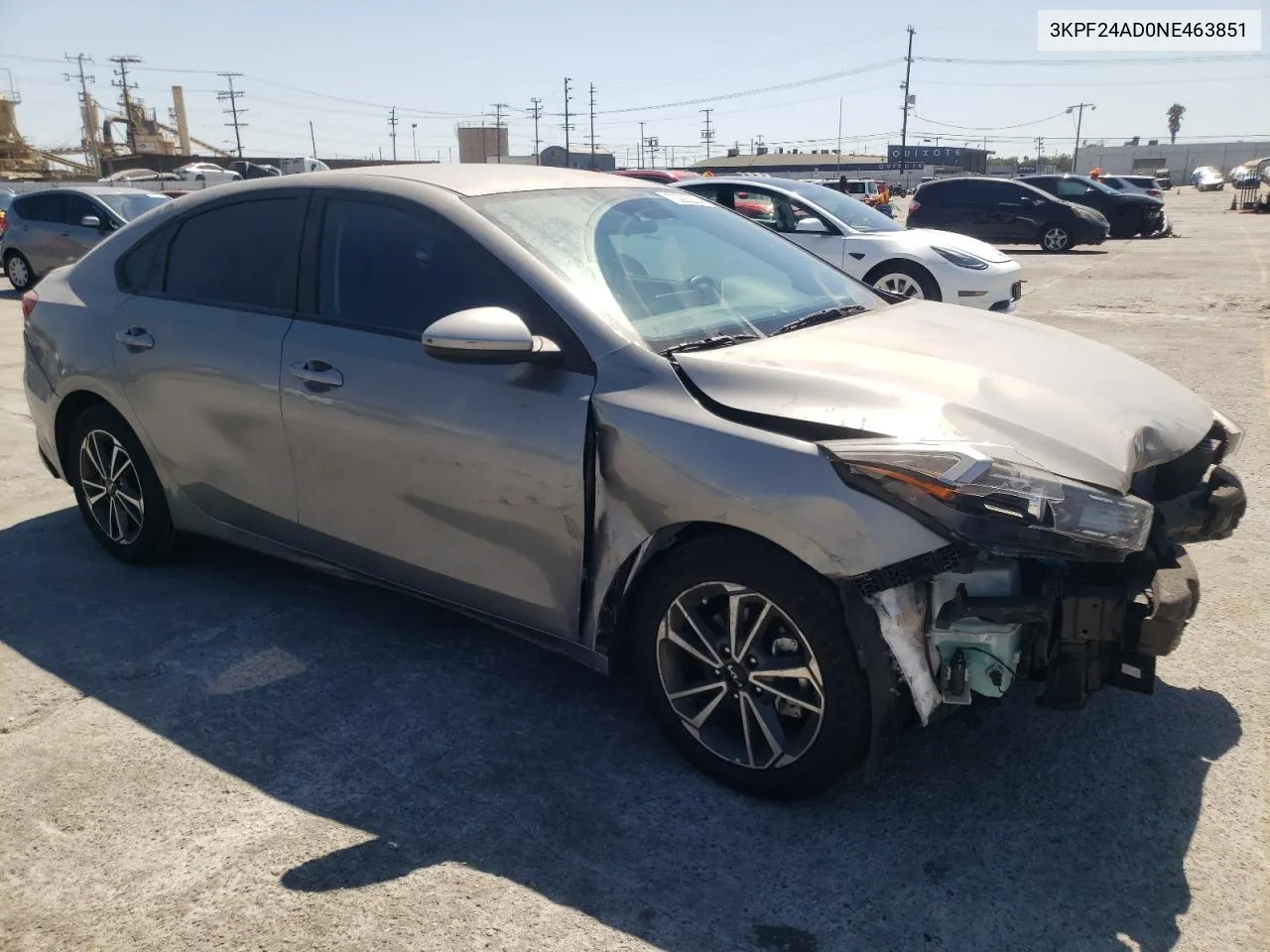 3KPF24AD0NE463851 2022 Kia Forte Fe