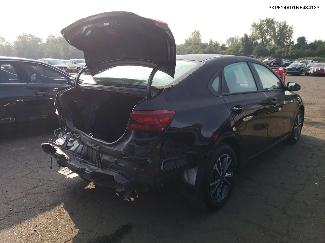 2022 Kia Forte Fe VIN: 3KPF24AD1NE434133 Lot: 70753404