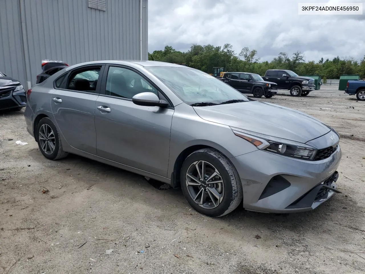 2022 Kia Forte Fe VIN: 3KPF24AD0NE456950 Lot: 71055404