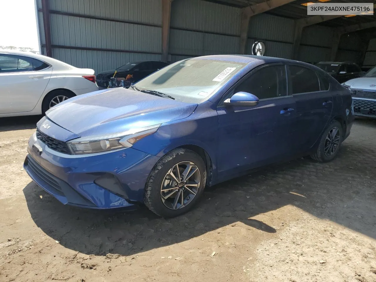 2022 Kia Forte Fe VIN: 3KPF24ADXNE475196 Lot: 71105214