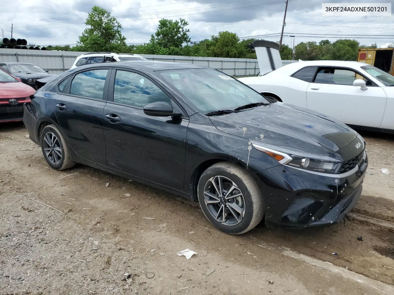 2022 Kia Forte Fe VIN: 3KPF24ADXNE501201 Lot: 71379554