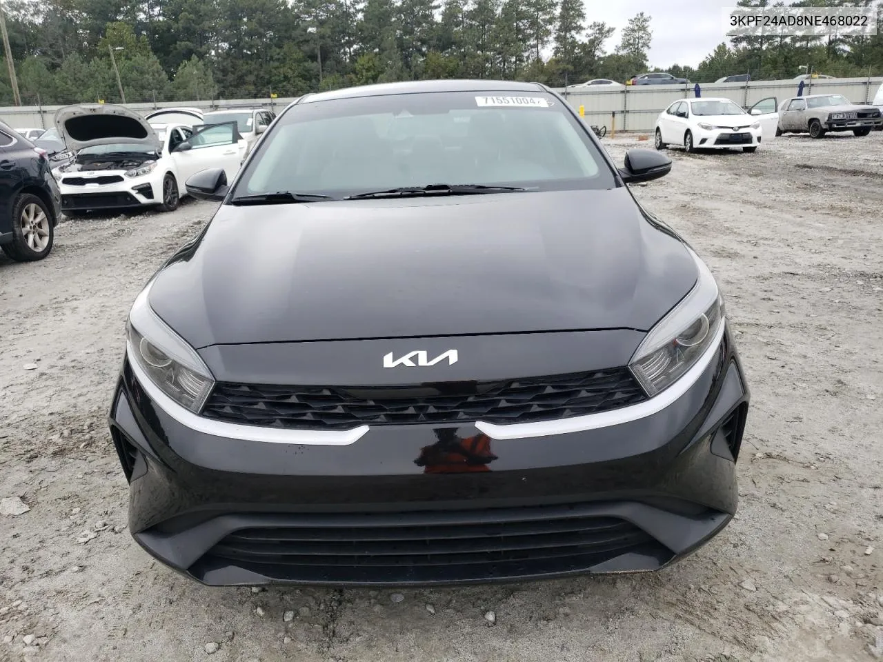 3KPF24AD8NE468022 2022 Kia Forte Fe