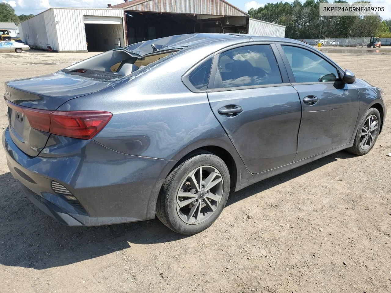 2022 Kia Forte Fe VIN: 3KPF24AD9NE489705 Lot: 71715694