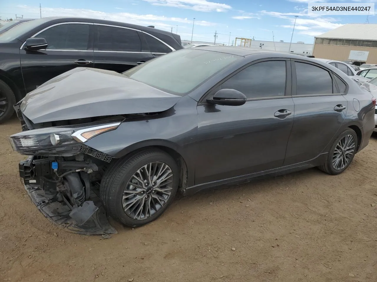 3KPF54AD3NE440247 2022 Kia Forte Gt Line