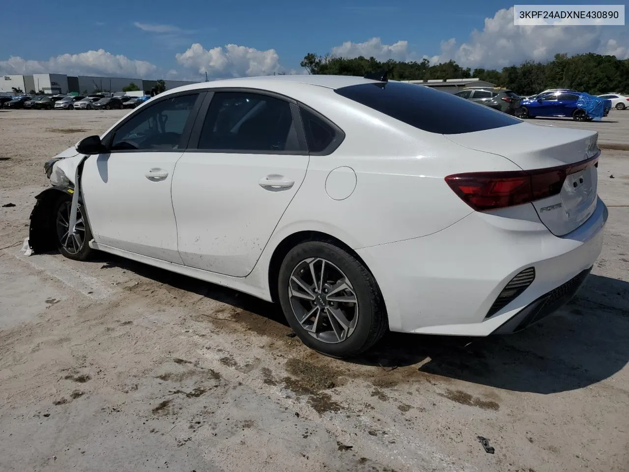 2022 Kia Forte Fe VIN: 3KPF24ADXNE430890 Lot: 71753724