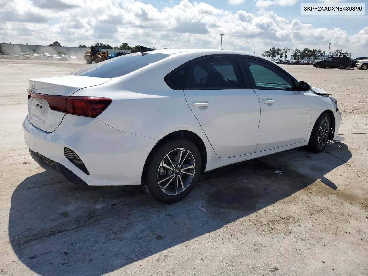 2022 Kia Forte Fe VIN: 3KPF24ADXNE430890 Lot: 71753724