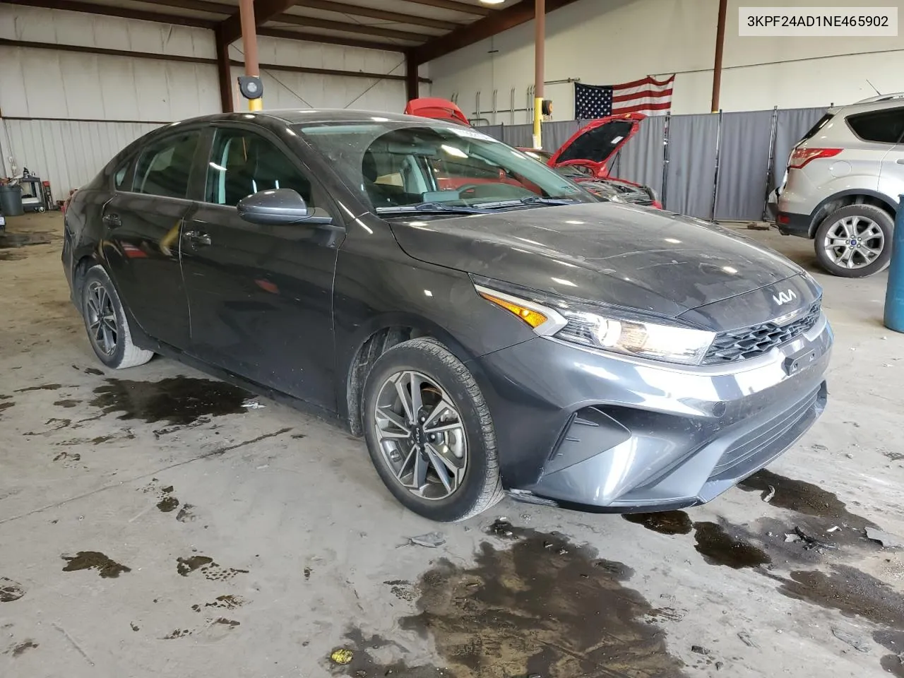 2022 Kia Forte Fe VIN: 3KPF24AD1NE465902 Lot: 71929104