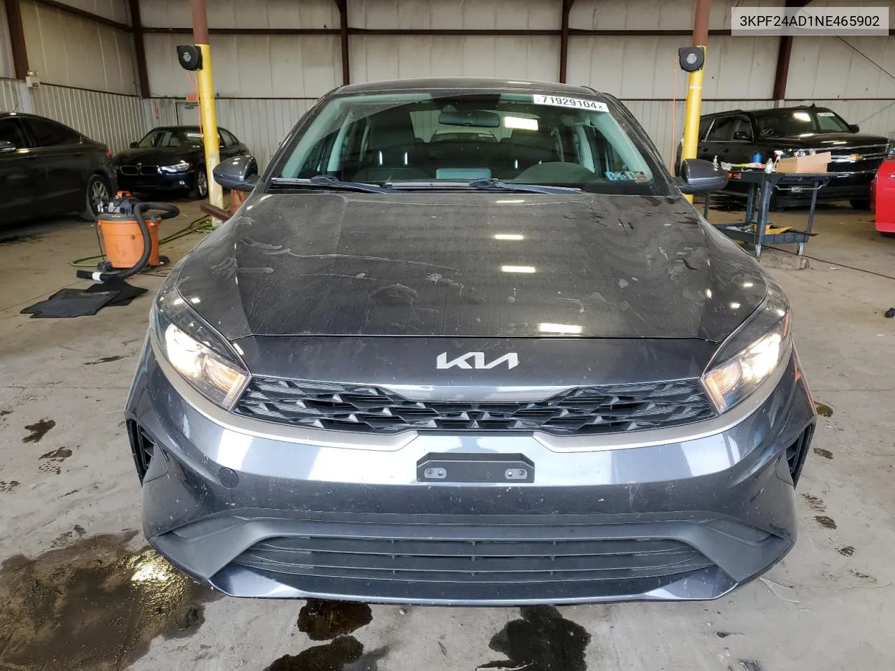 2022 Kia Forte Fe VIN: 3KPF24AD1NE465902 Lot: 71929104