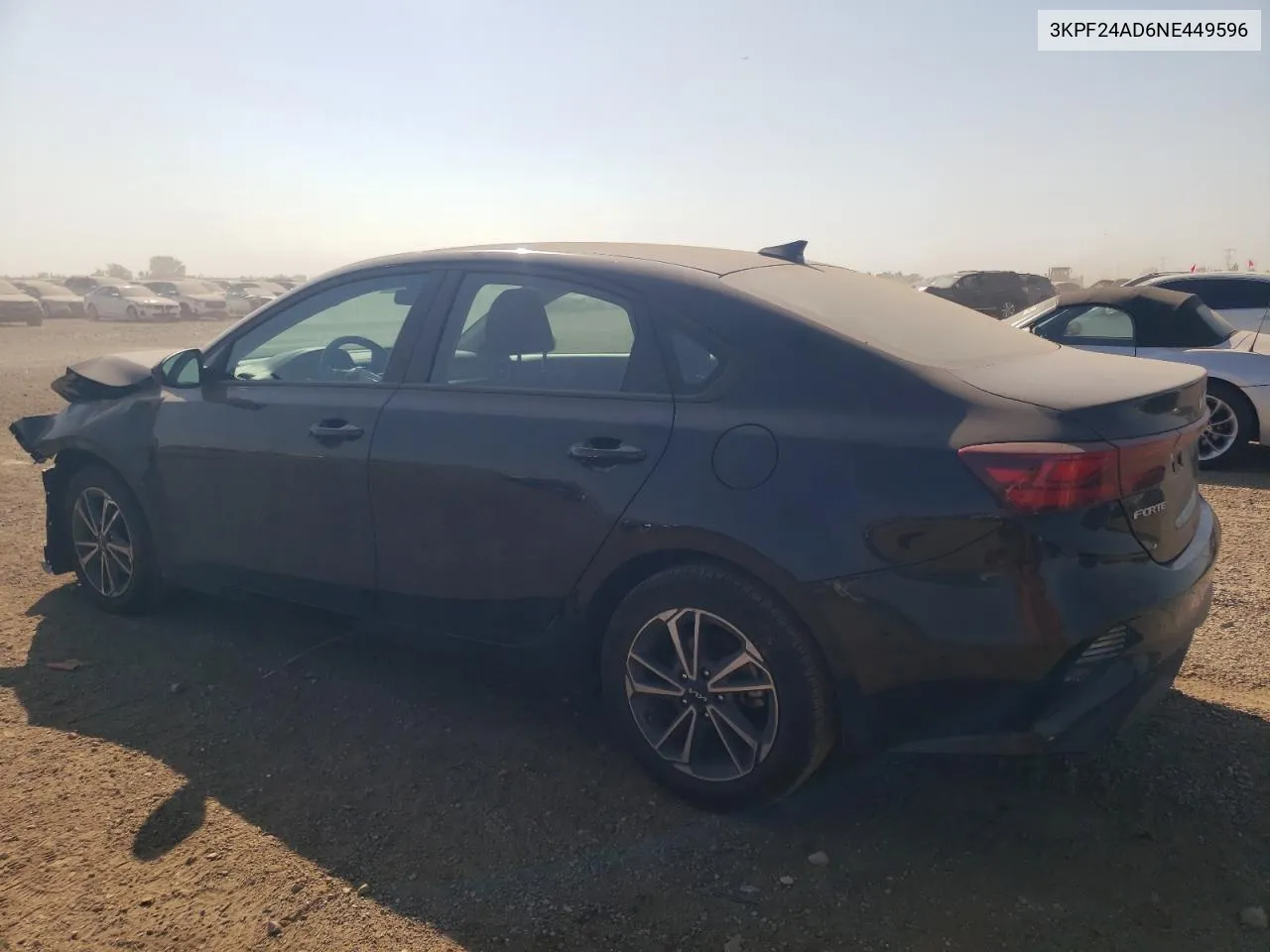 2022 Kia Forte Fe VIN: 3KPF24AD6NE449596 Lot: 71980784