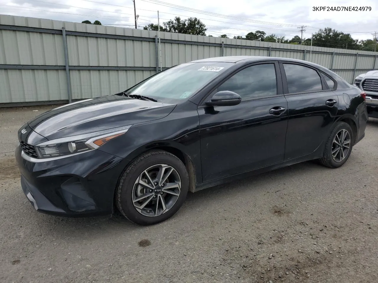 2022 Kia Forte Fe VIN: 3KPF24AD7NE424979 Lot: 72921614