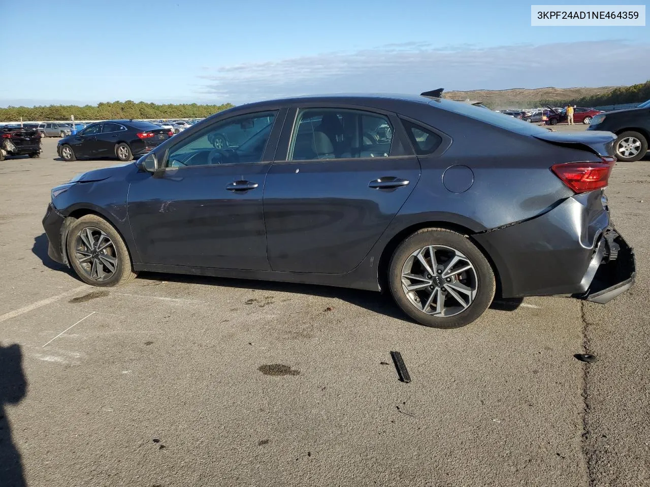 2022 Kia Forte Fe VIN: 3KPF24AD1NE464359 Lot: 72974834