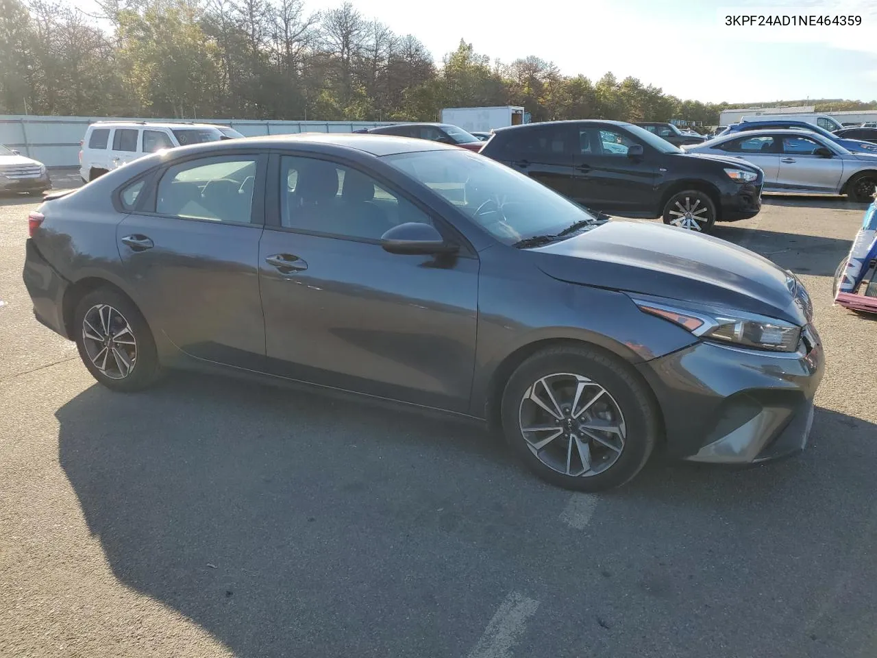 2022 Kia Forte Fe VIN: 3KPF24AD1NE464359 Lot: 72974834