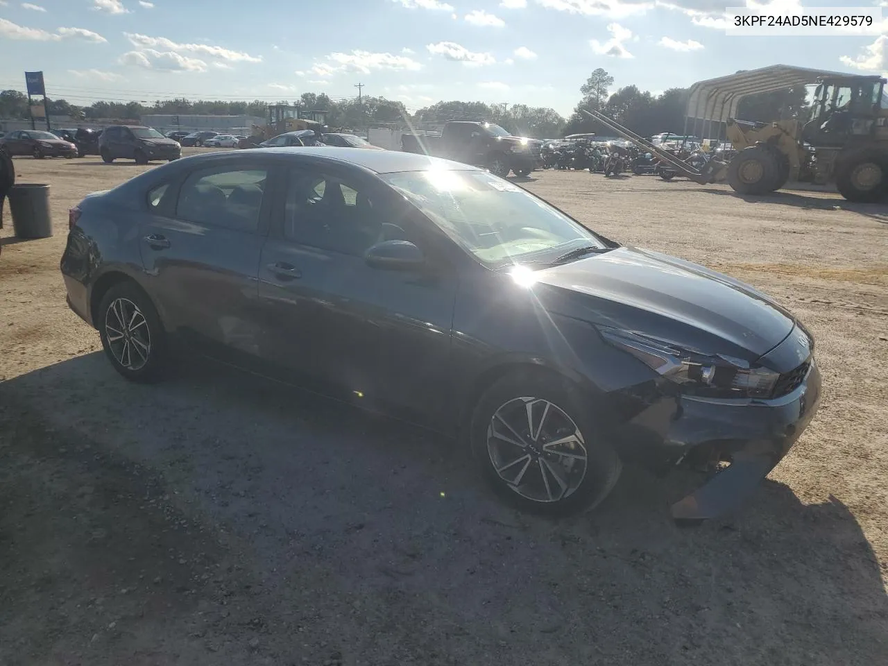 2022 Kia Forte Fe VIN: 3KPF24AD5NE429579 Lot: 72980334