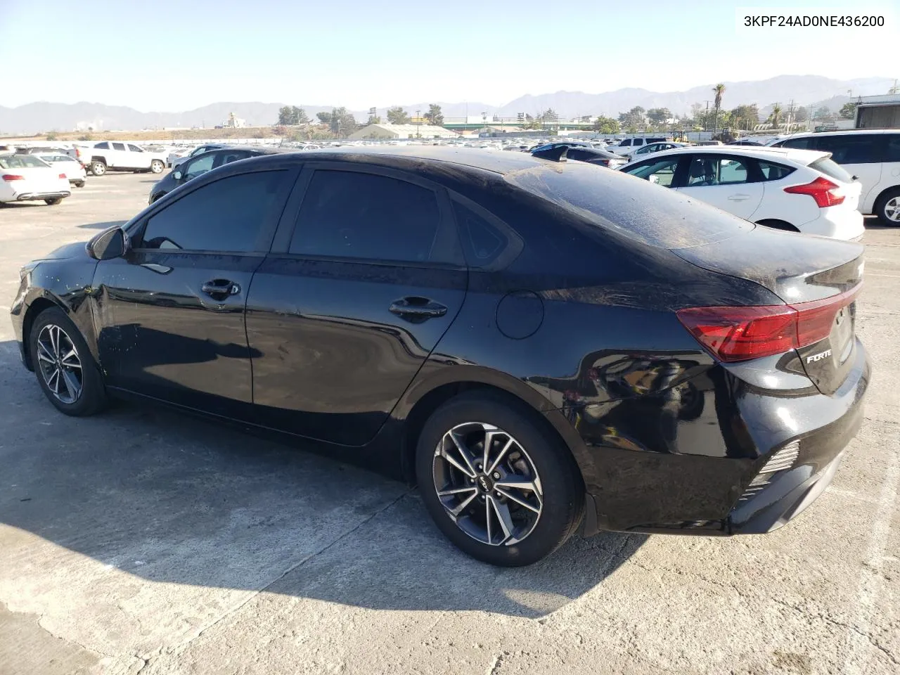 2022 Kia Forte Fe VIN: 3KPF24AD0NE436200 Lot: 73327454