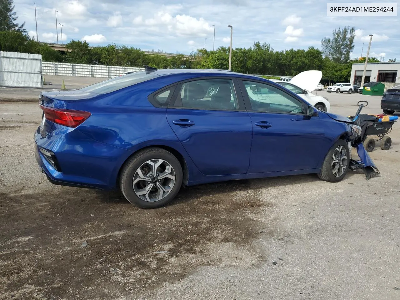 2022 Kia Forte Fe VIN: 3KPF24AD1ME294244 Lot: 73332444