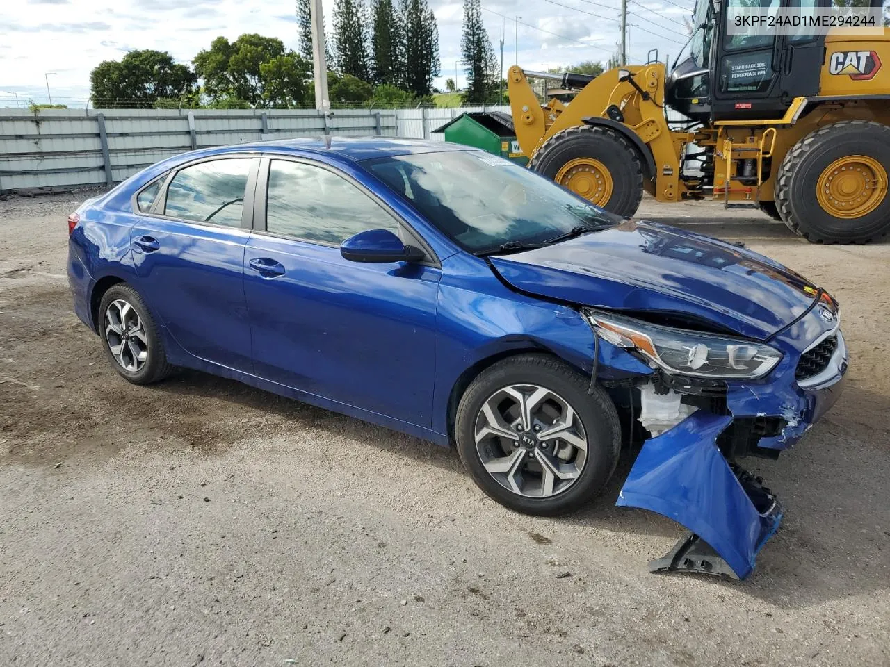 2022 Kia Forte Fe VIN: 3KPF24AD1ME294244 Lot: 73332444