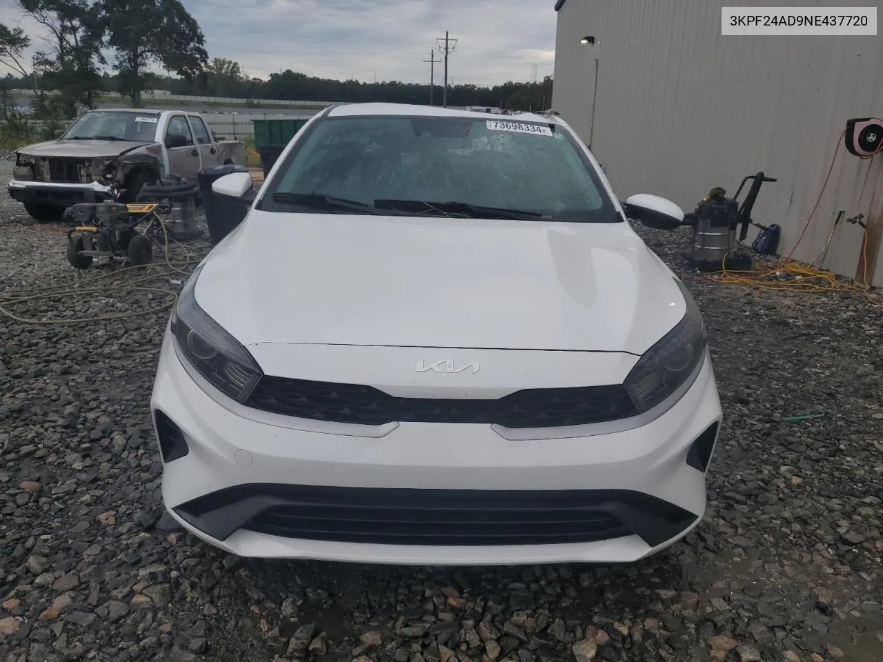 2022 Kia Forte Fe VIN: 3KPF24AD9NE437720 Lot: 73698334