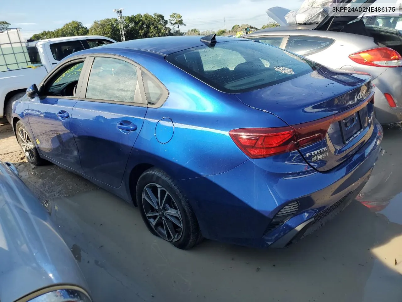 2022 Kia Forte Fe VIN: 3KPF24AD2NE486175 Lot: 73825654