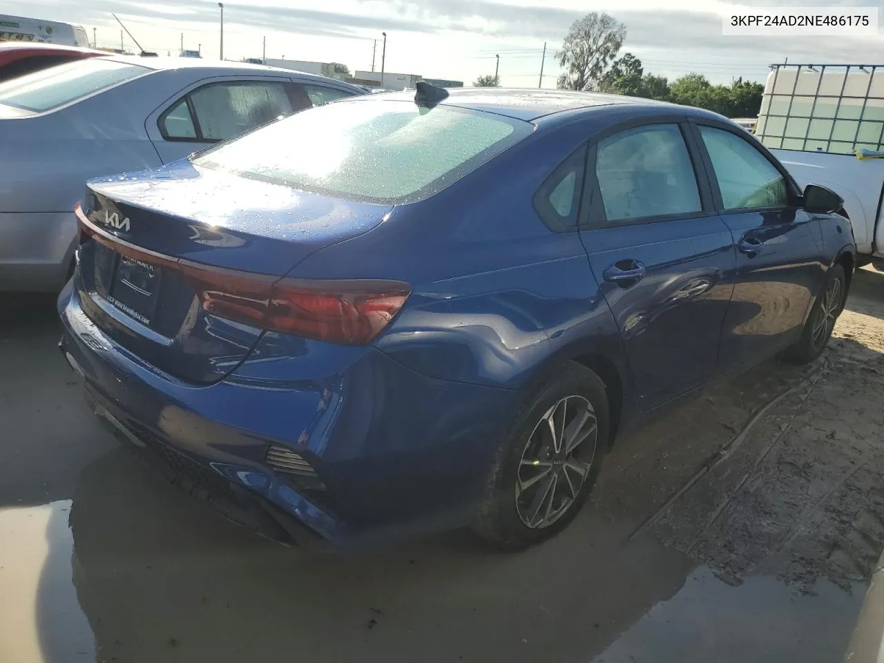 2022 Kia Forte Fe VIN: 3KPF24AD2NE486175 Lot: 73825654