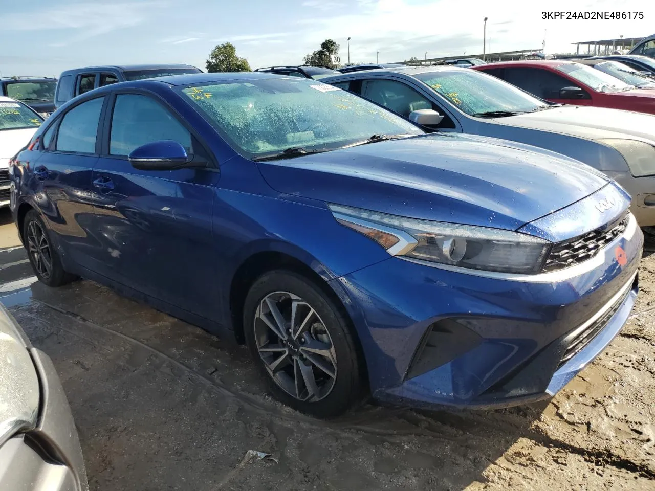 2022 Kia Forte Fe VIN: 3KPF24AD2NE486175 Lot: 73825654