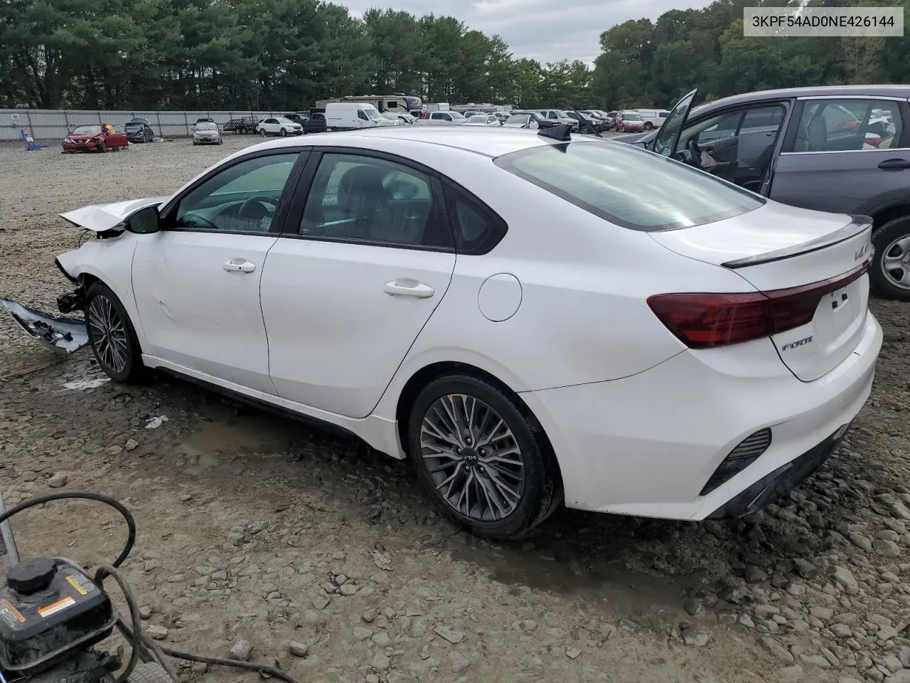 2022 Kia Forte Gt Line VIN: 3KPF54AD0NE426144 Lot: 73844054