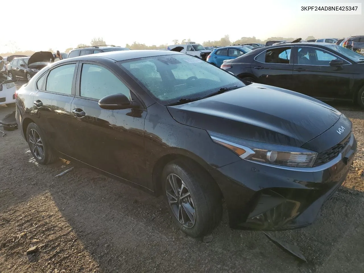 2022 Kia Forte Fe VIN: 3KPF24AD8NE425347 Lot: 75209304