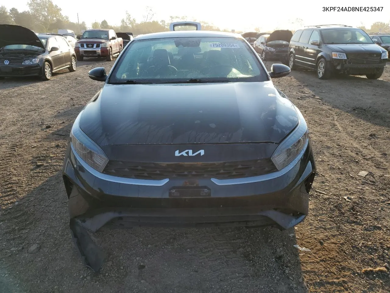 3KPF24AD8NE425347 2022 Kia Forte Fe