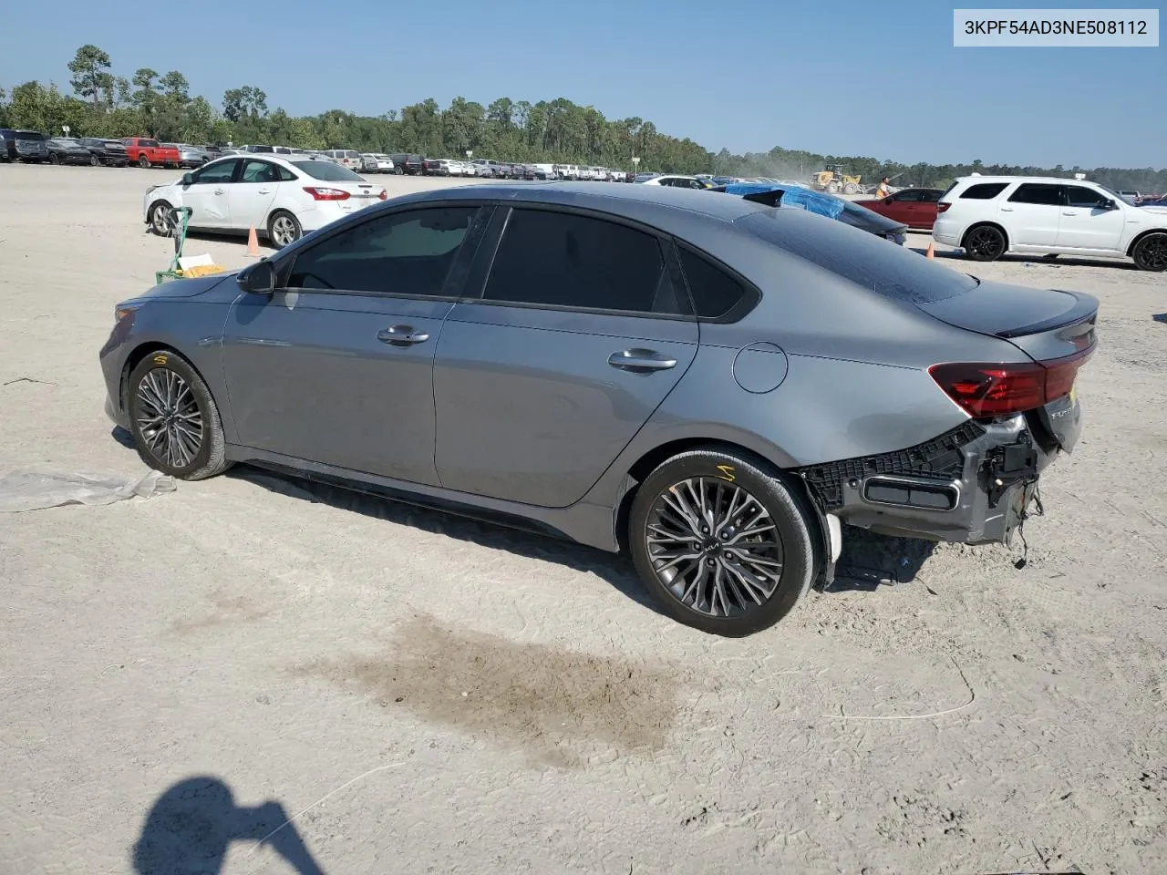 2022 Kia Forte Gt Line VIN: 3KPF54AD3NE508112 Lot: 75559944