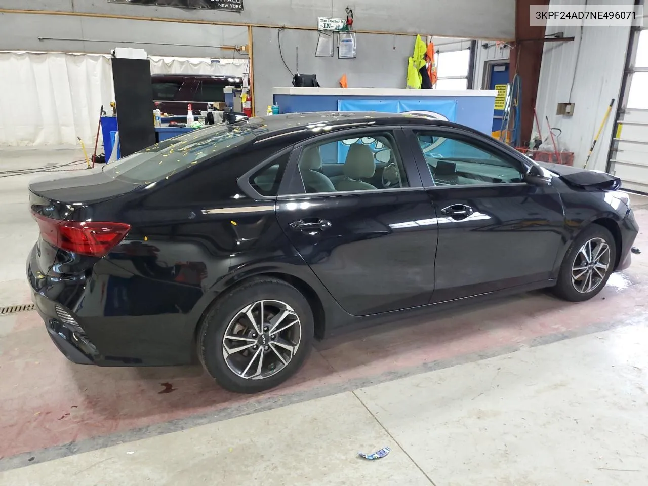 2022 Kia Forte Fe VIN: 3KPF24AD7NE496071 Lot: 75705854