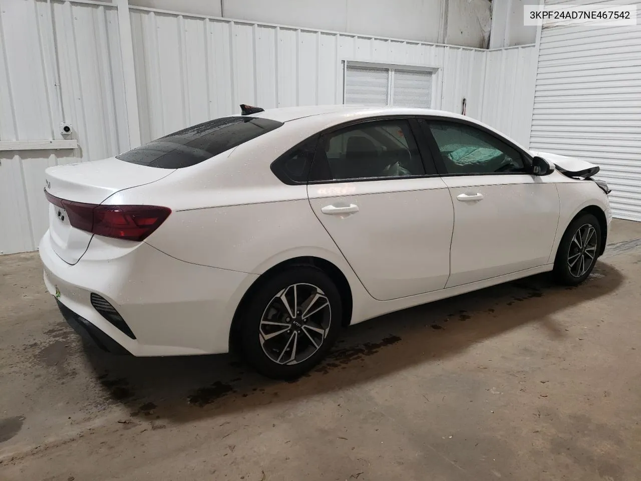 2022 Kia Forte Fe VIN: 3KPF24AD7NE467542 Lot: 76026174