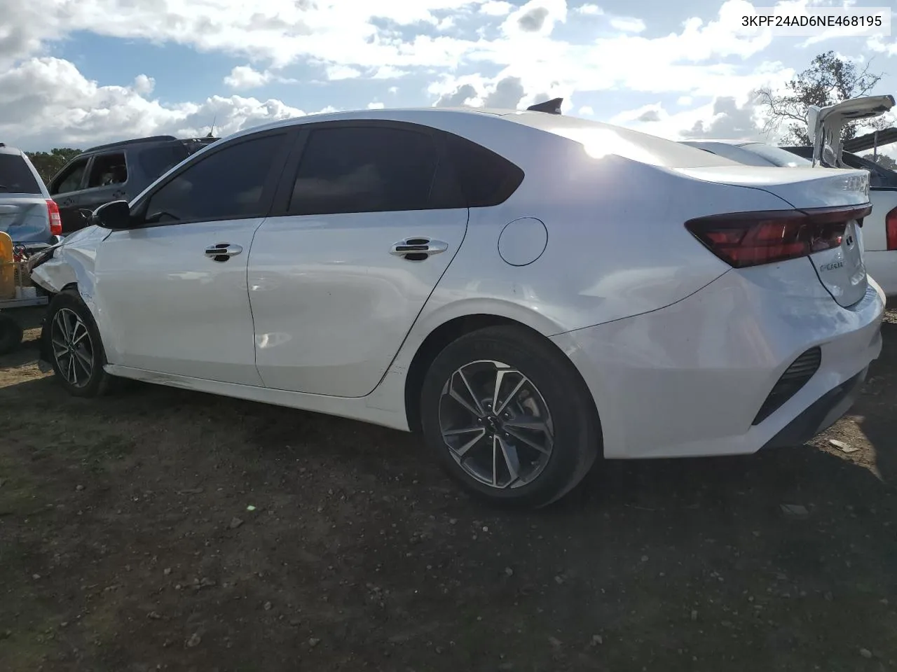 2022 Kia Forte Fe VIN: 3KPF24AD6NE468195 Lot: 76090624