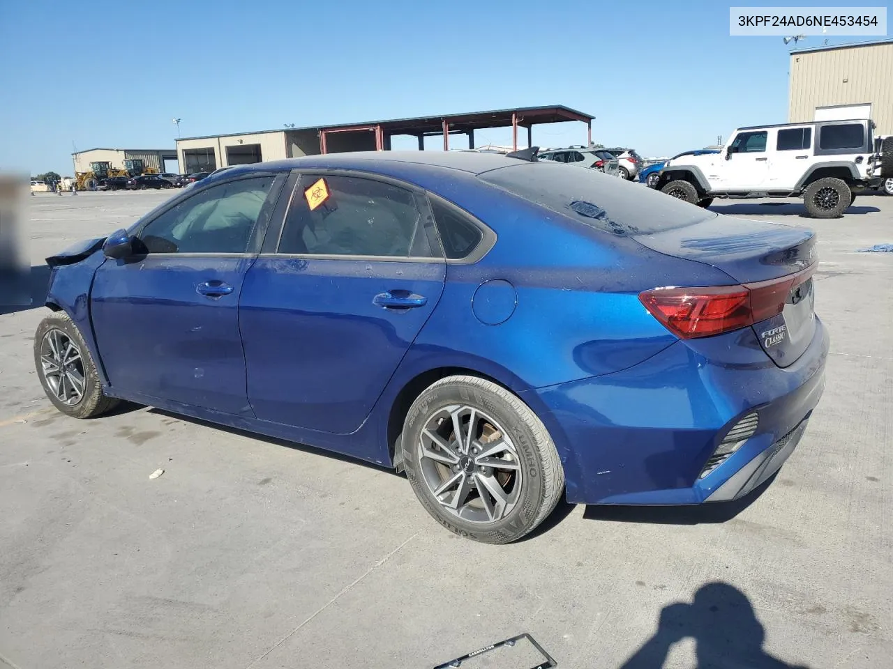 2022 Kia Forte Fe VIN: 3KPF24AD6NE453454 Lot: 76124644