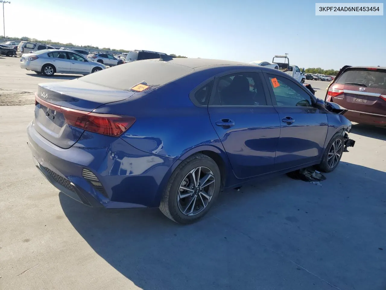 2022 Kia Forte Fe VIN: 3KPF24AD6NE453454 Lot: 76124644