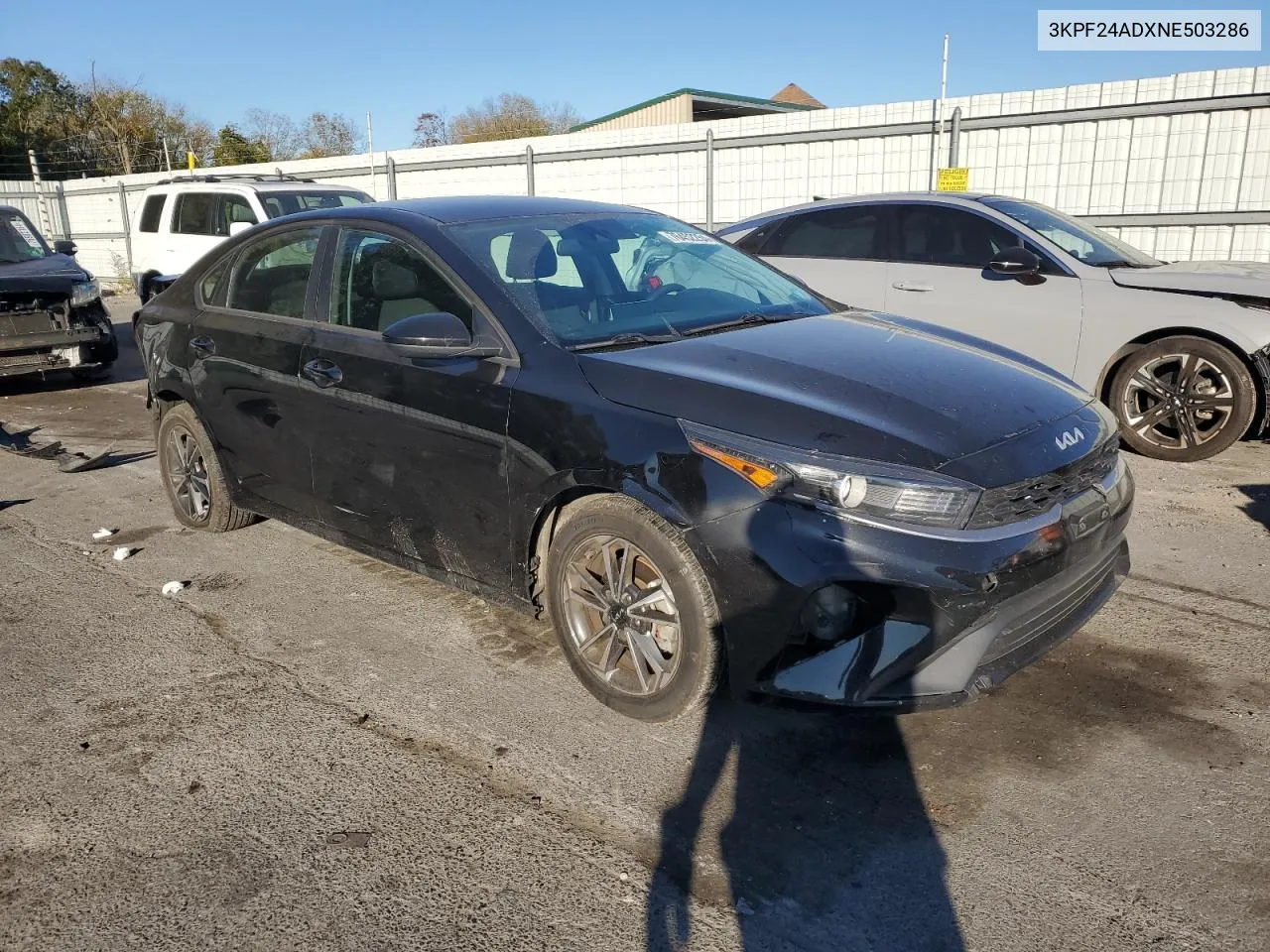 2022 Kia Forte Fe VIN: 3KPF24ADXNE503286 Lot: 76452254