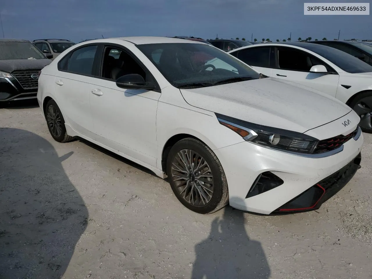 2022 Kia Forte Gt Line VIN: 3KPF54ADXNE469633 Lot: 76551184