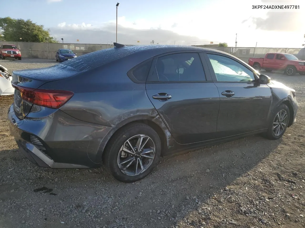 2022 Kia Forte Fe VIN: 3KPF24ADXNE497781 Lot: 77242594