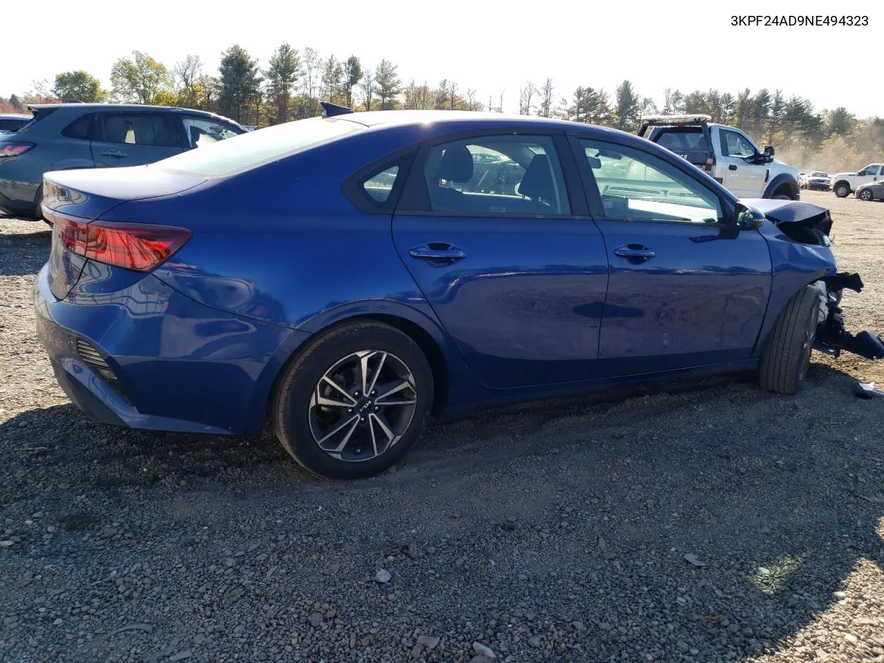 2022 Kia Forte Fe VIN: 3KPF24AD9NE494323 Lot: 77266964