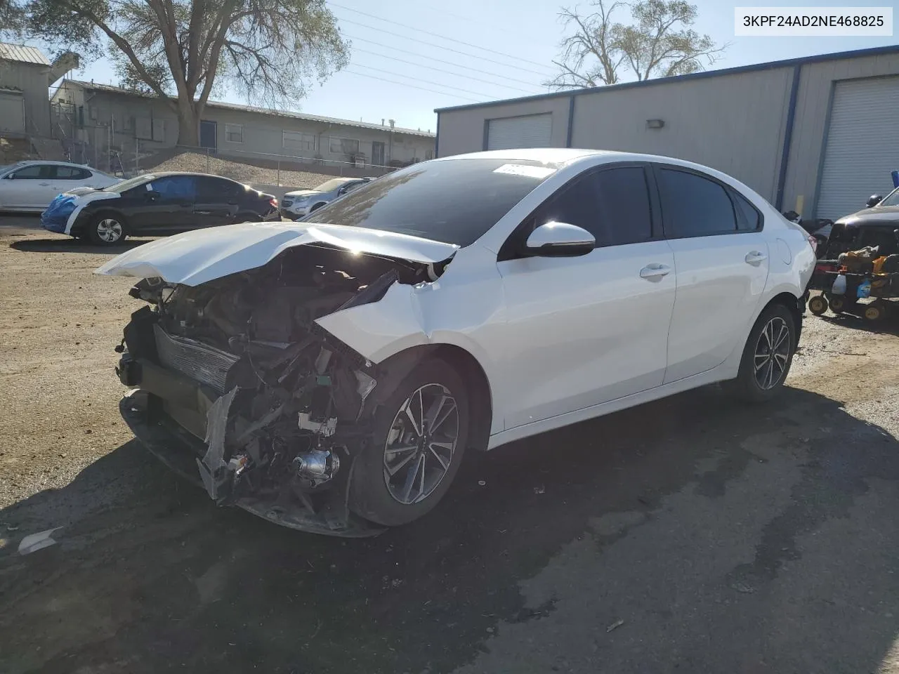 2022 Kia Forte Fe VIN: 3KPF24AD2NE468825 Lot: 77279764