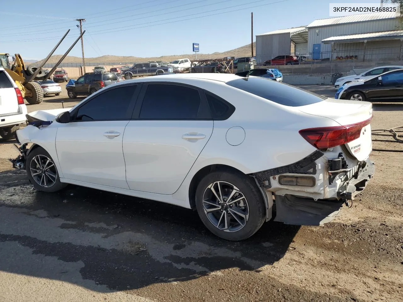 2022 Kia Forte Fe VIN: 3KPF24AD2NE468825 Lot: 77279764