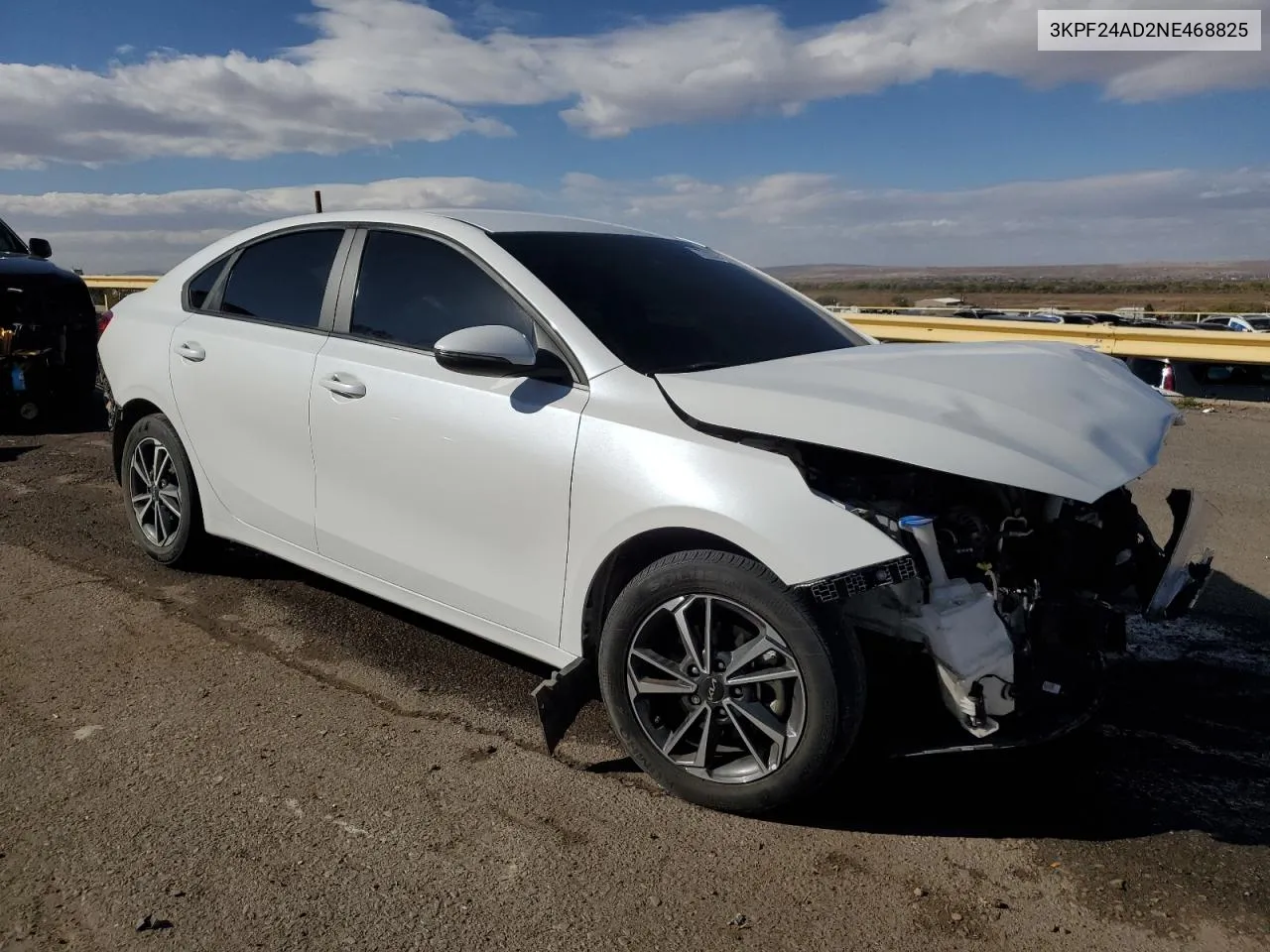 2022 Kia Forte Fe VIN: 3KPF24AD2NE468825 Lot: 77279764