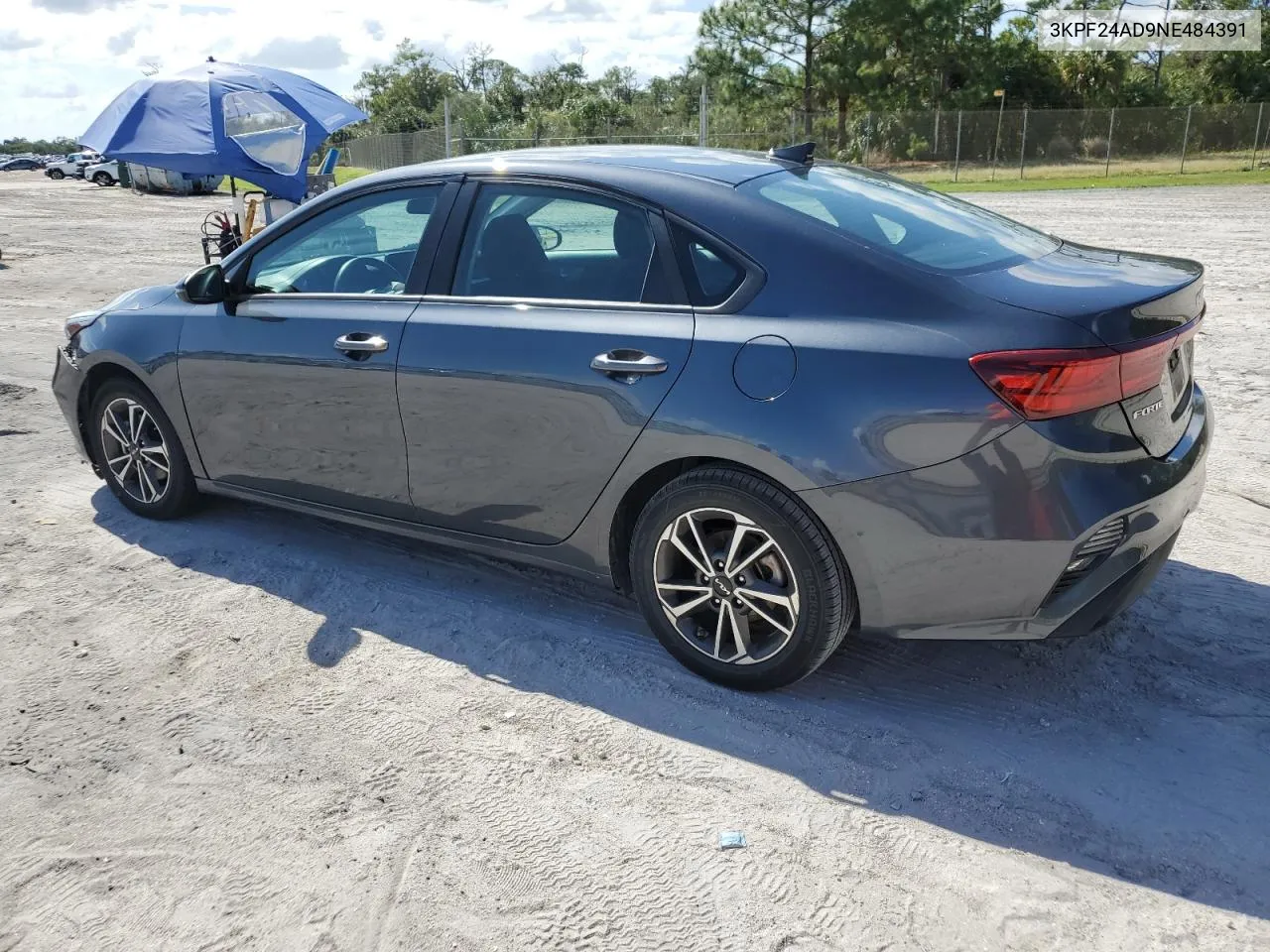 2022 Kia Forte Fe VIN: 3KPF24AD9NE484391 Lot: 77389014