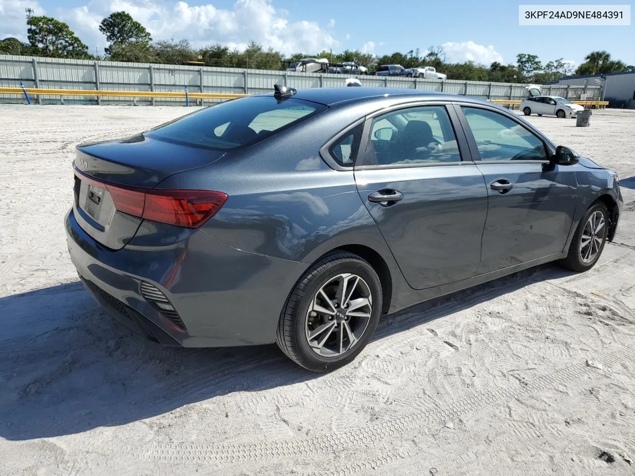 2022 Kia Forte Fe VIN: 3KPF24AD9NE484391 Lot: 77389014