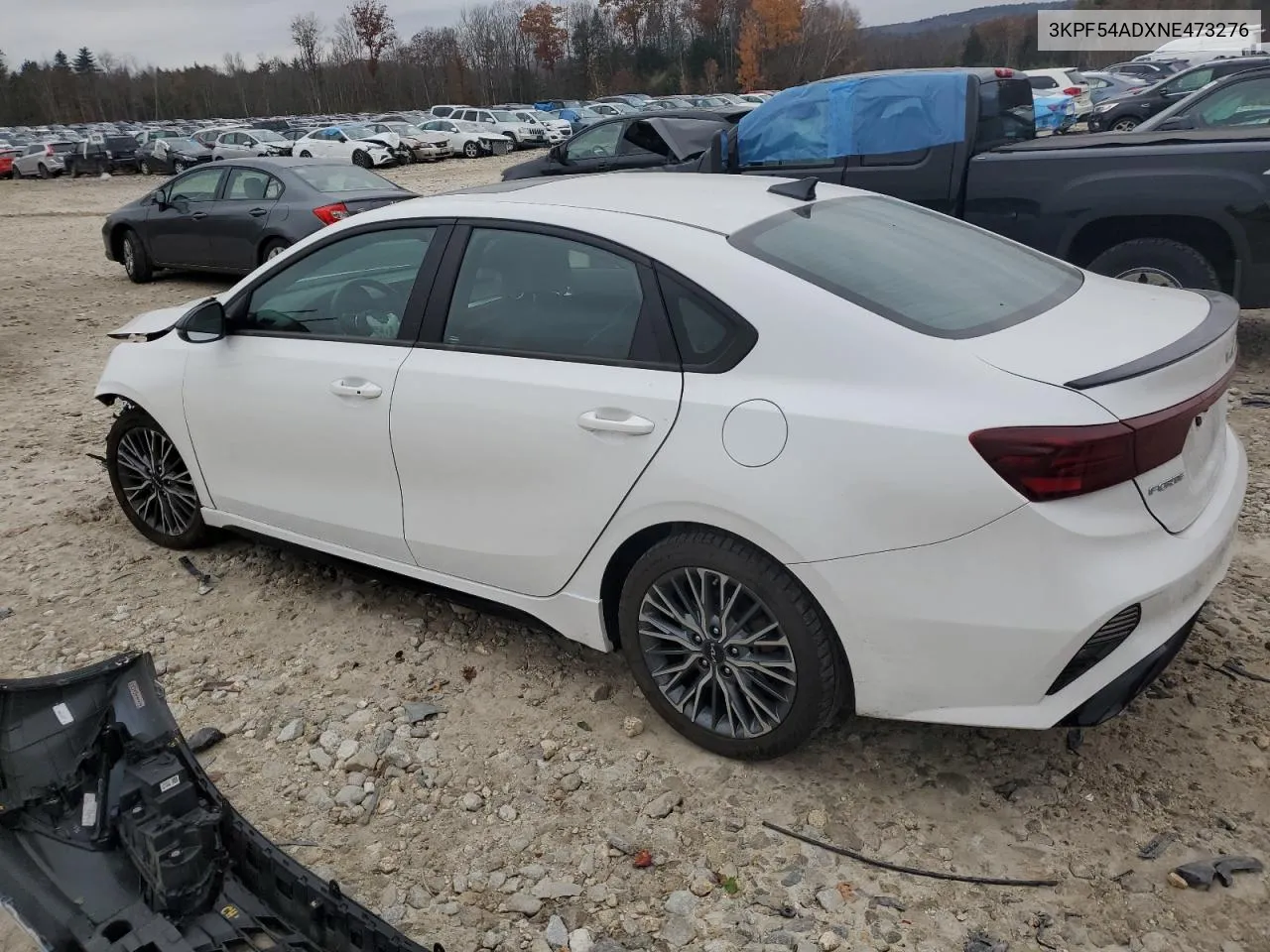 2022 Kia Forte Gt Line VIN: 3KPF54ADXNE473276 Lot: 78375224