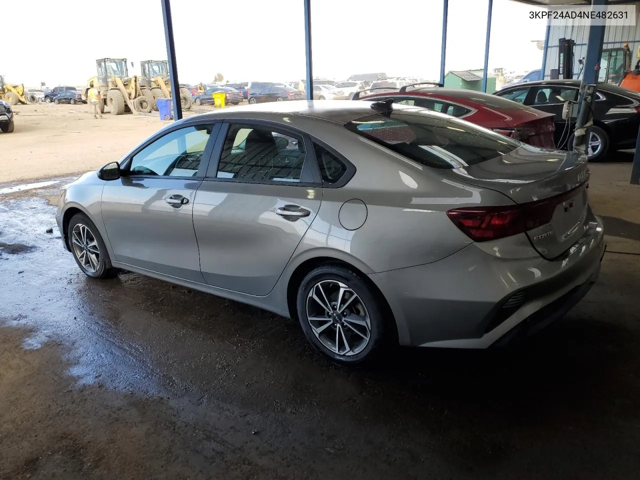 2022 Kia Forte Fe VIN: 3KPF24AD4NE482631 Lot: 78535194